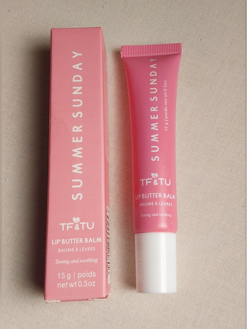 Summer Sunday "POPPY" Pink Lip Butter Balm